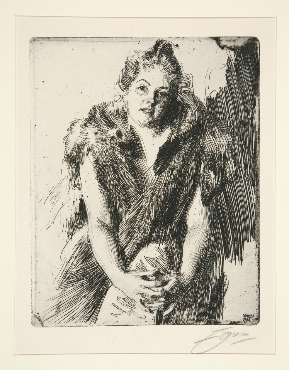 Maja von Heijne autorstwa Anders Leonard Zorn