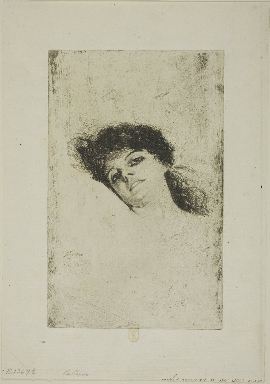 Mary autorstwa Anders Leonard Zorn