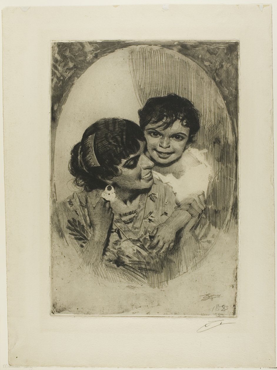 Macierzyńska rozkosz III autorstwa Anders Leonard Zorn