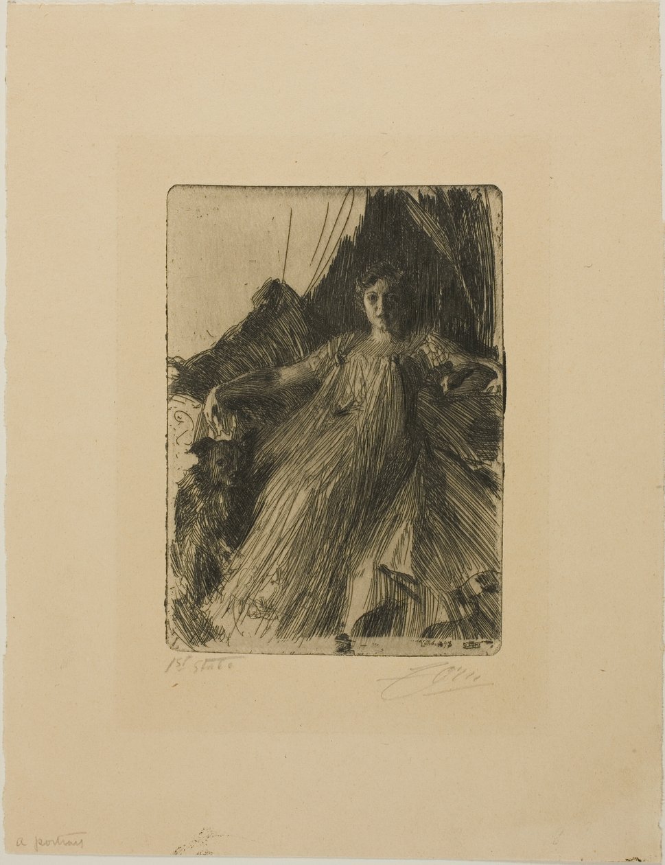 Maud Cassel (Pani Ashley) autorstwa Anders Leonard Zorn