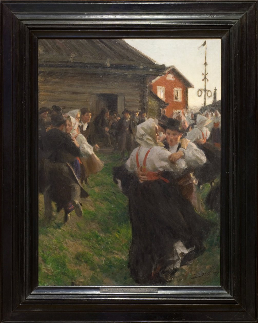 Taniec świętojański autorstwa Anders Zorn