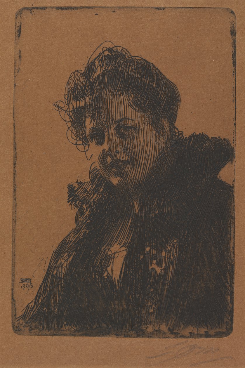 Mm. Granberg autorstwa Anders Leonard Zorn