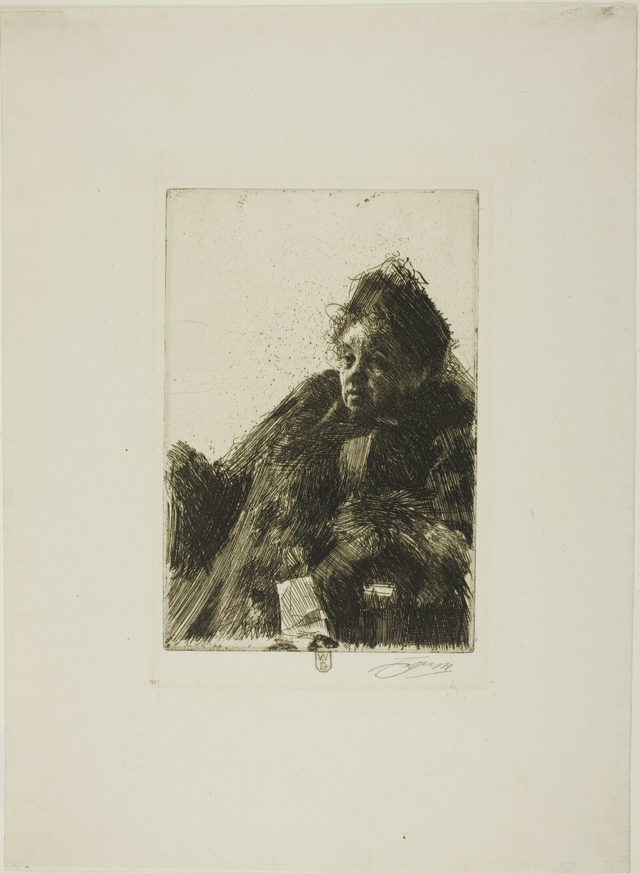 Pani Szymon II autorstwa Anders Leonard Zorn
