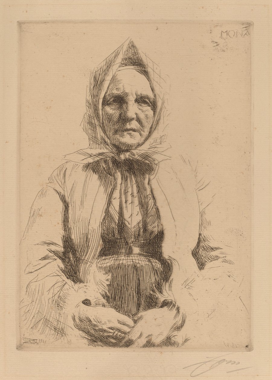 Mona autorstwa Anders Leonard Zorn