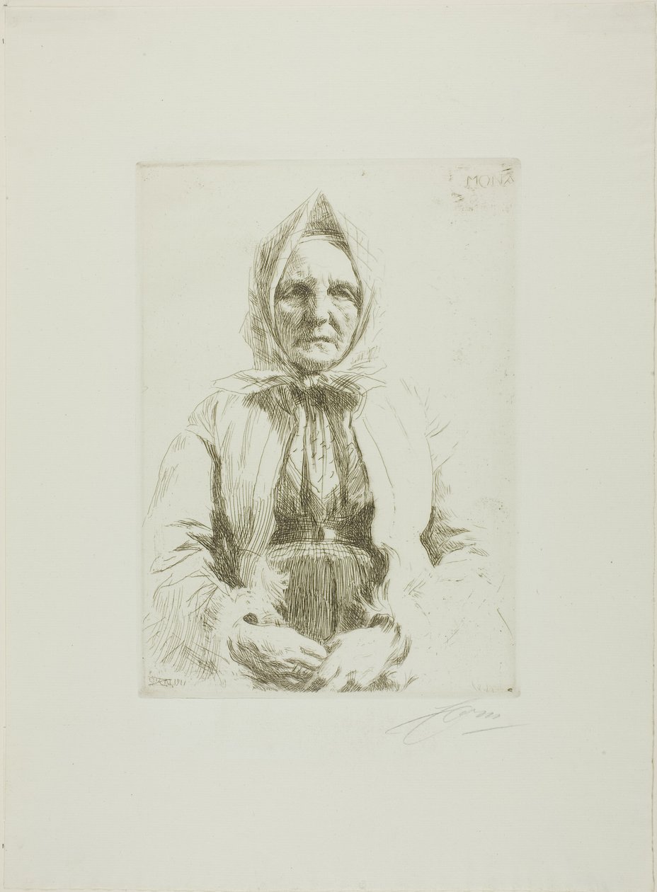 Mona autorstwa Anders Leonard Zorn