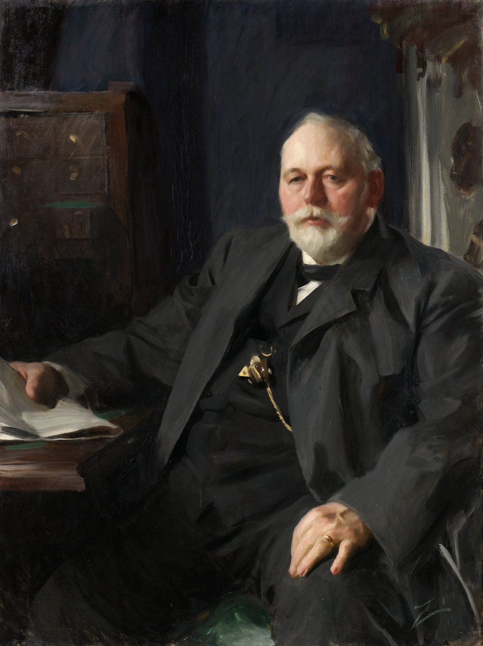Pan Frans R. Heiss autorstwa Anders Zorn