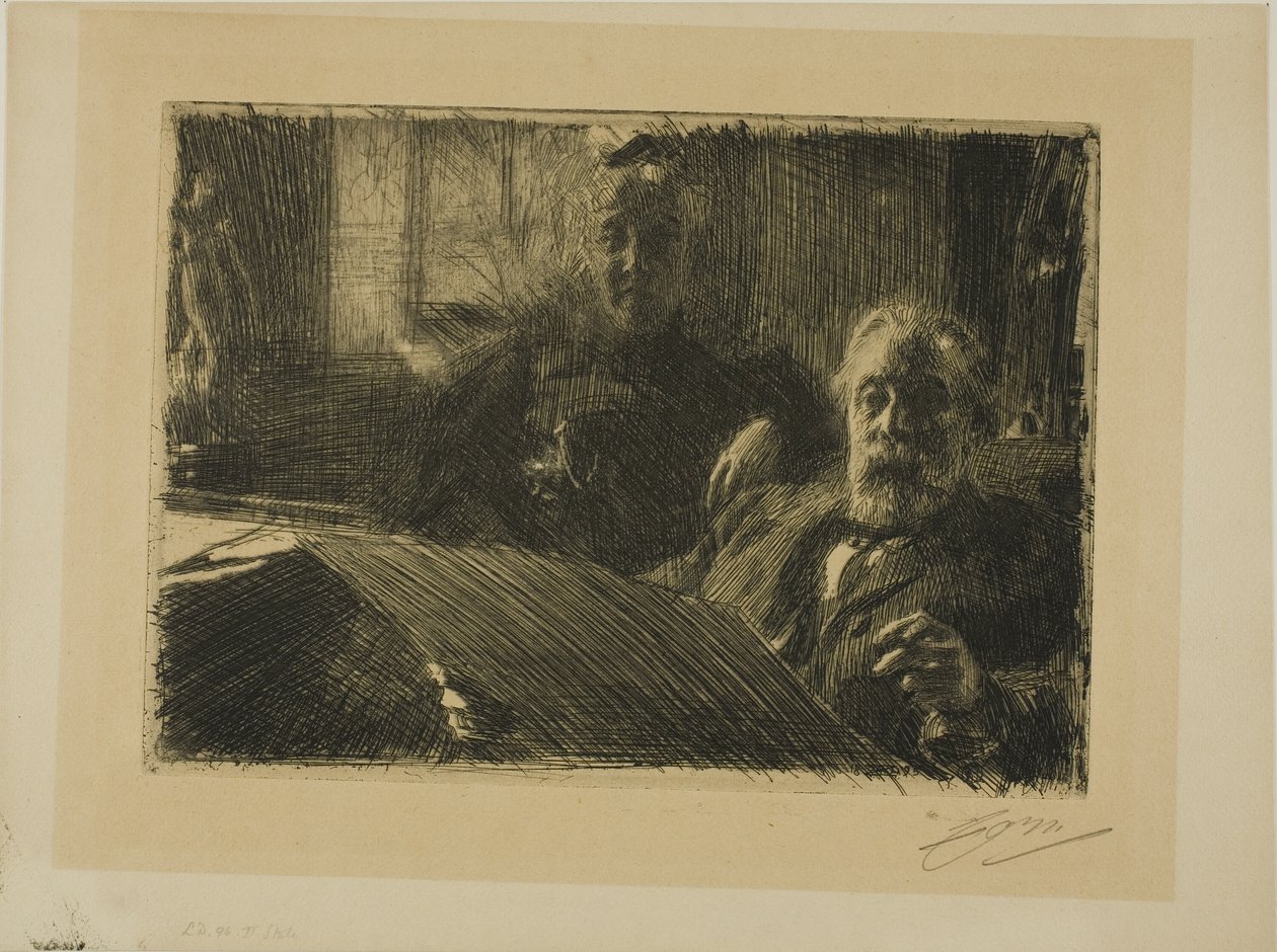 Państwo Fürstenberg autorstwa Anders Leonard Zorn
