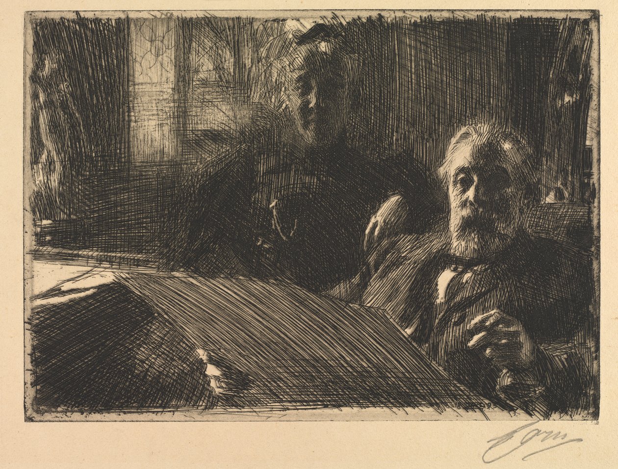 Państwo Fürstenberg autorstwa Anders Leonard Zorn
