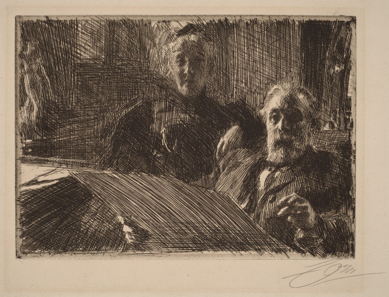 Państwo Furstenburg autorstwa Anders Zorn