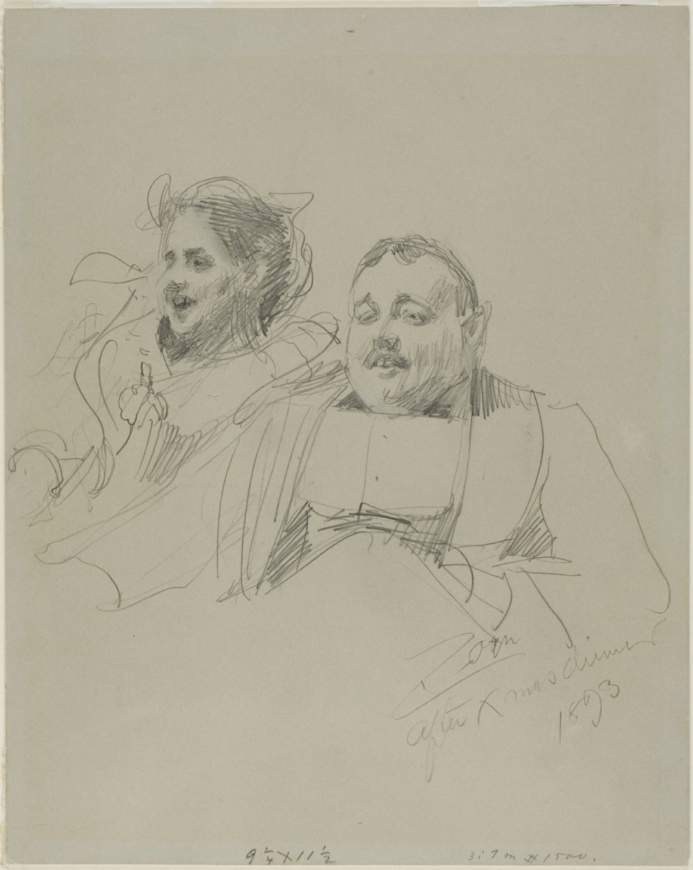 Państwo Raymond Johnson autorstwa Anders Leonard Zorn