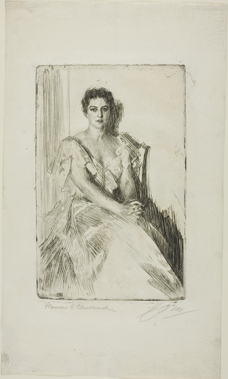Pani Cleveland II autorstwa Anders Leonard Zorn