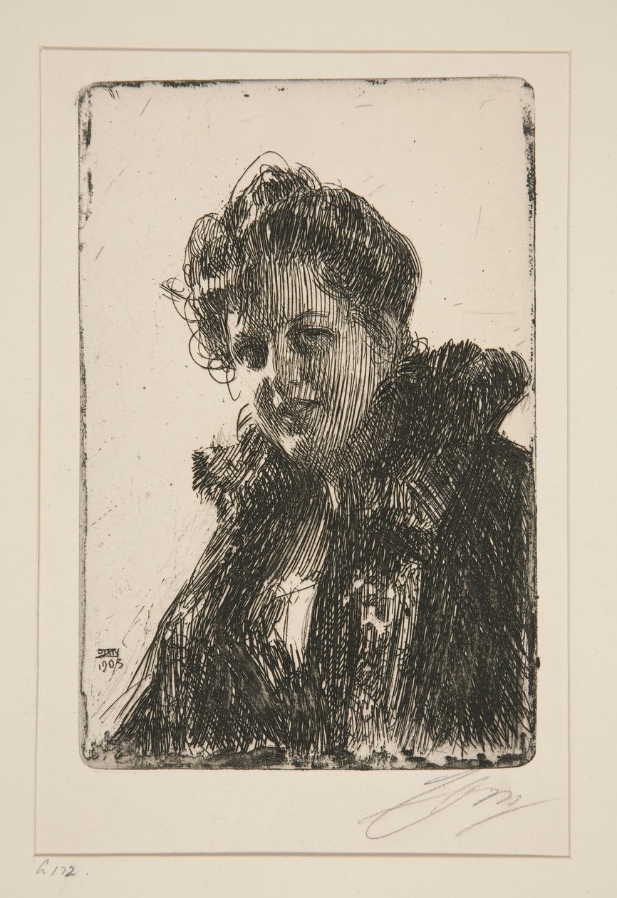Pani. Granberg autorstwa Anders Leonard Zorn