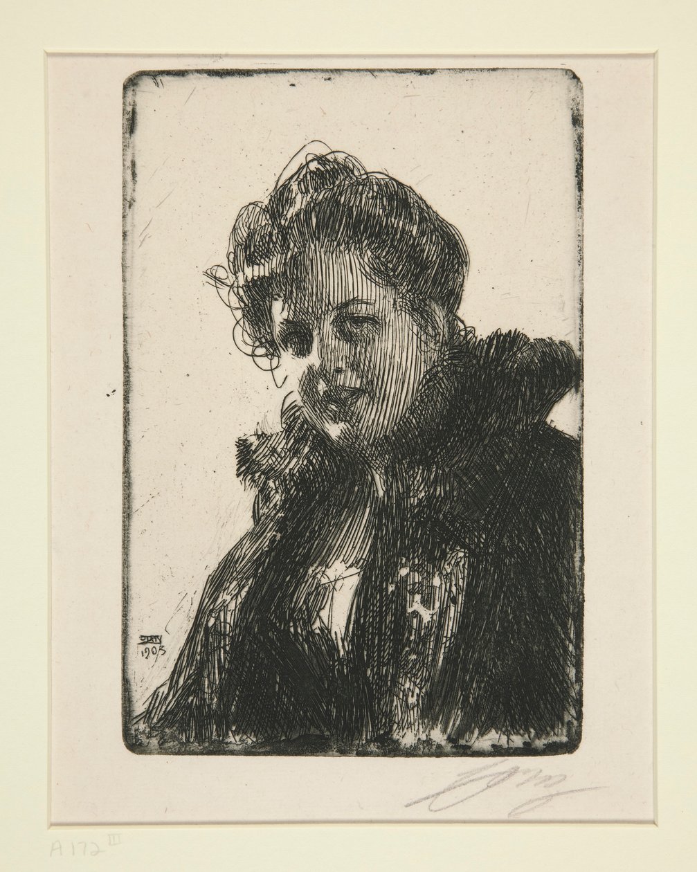 Pani. Granberg autorstwa Anders Leonard Zorn