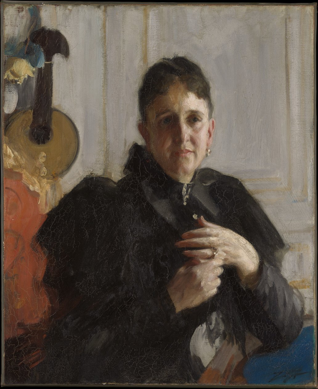 Pani John Crosby Brown (Mary Elizabeth Adams, 1842-1918) autorstwa Anders Zorn