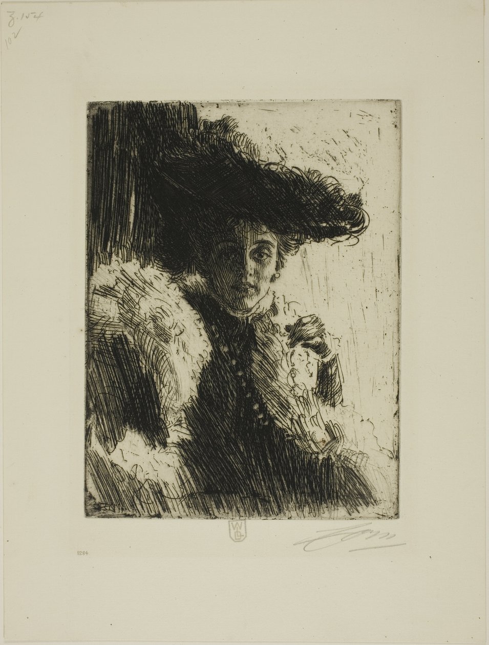 Pani Kipi autorstwa Anders Leonard Zorn