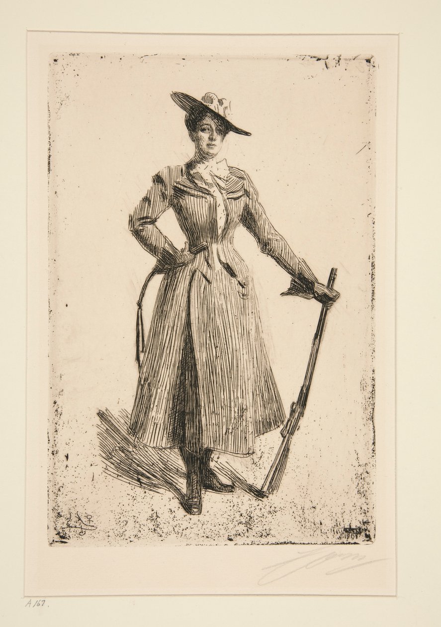Pani Thompson Seton autorstwa Anders Leonard Zorn