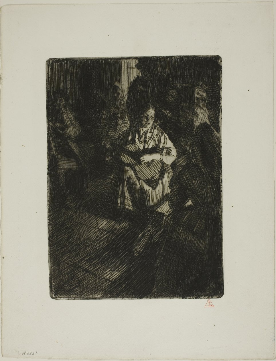 Muzyka rodzinna autorstwa Anders Leonard Zorn