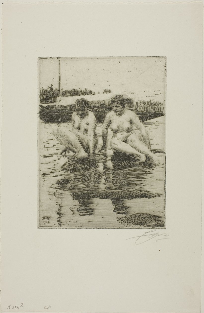 Moje modele autorstwa Anders Leonard Zorn