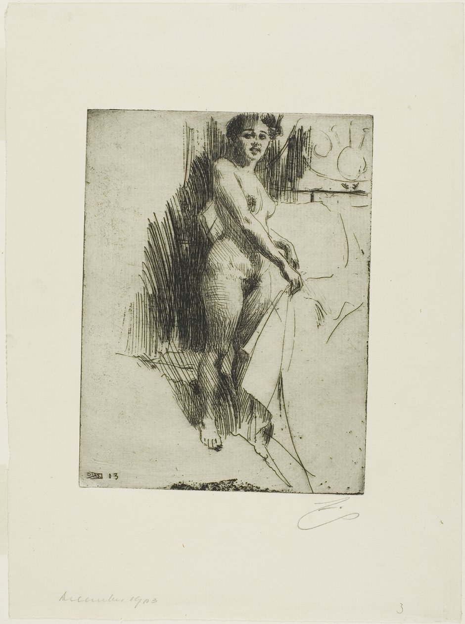 Nanette autorstwa Anders Leonard Zorn