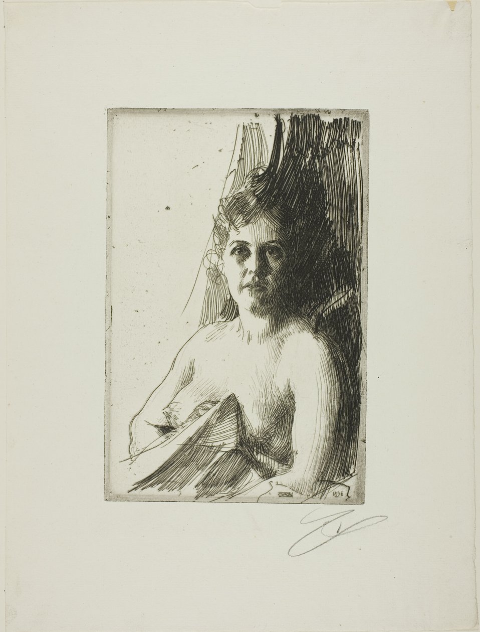 Studium aktu III autorstwa Anders Leonard Zorn