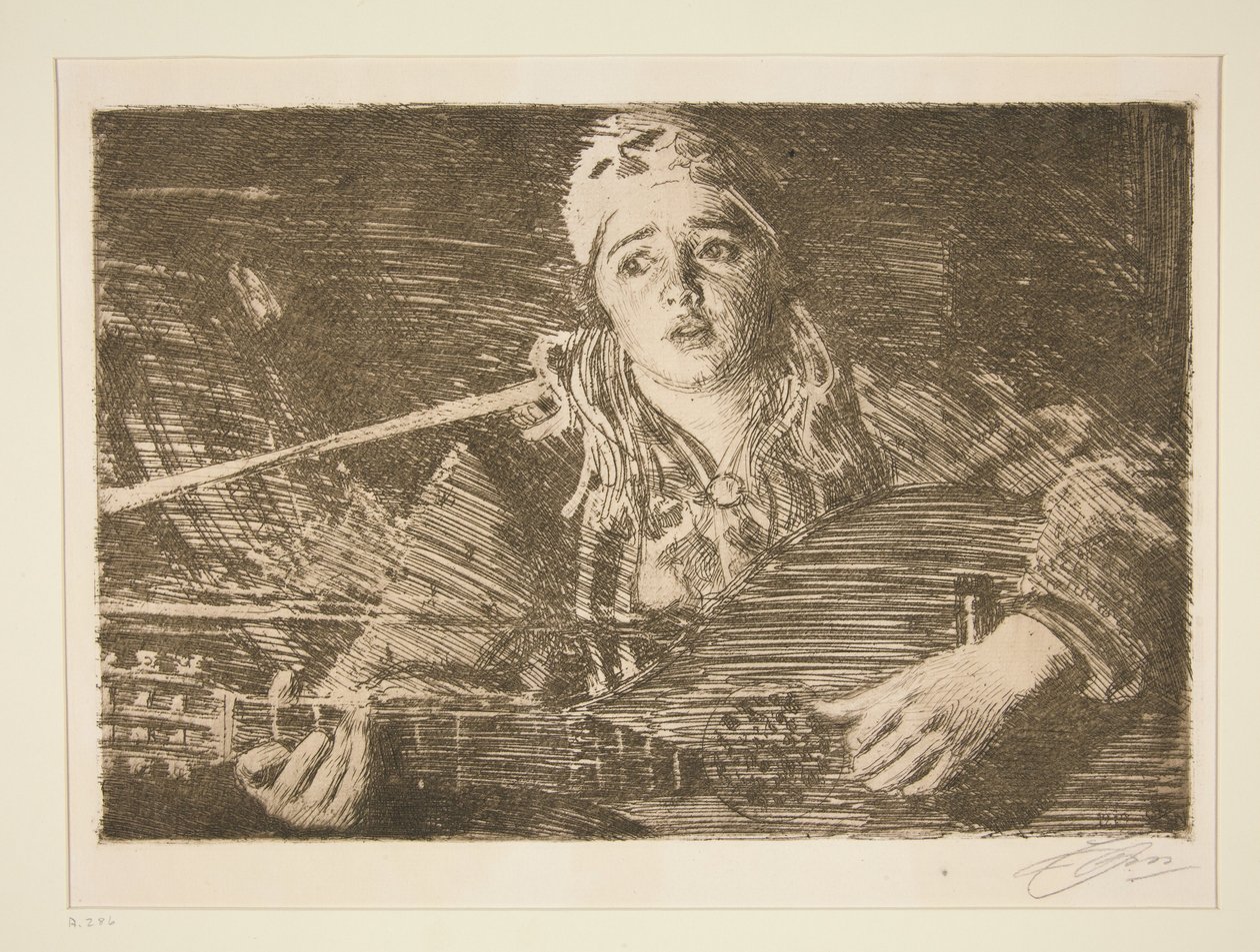 Ols Maria autorstwa Anders Zorn