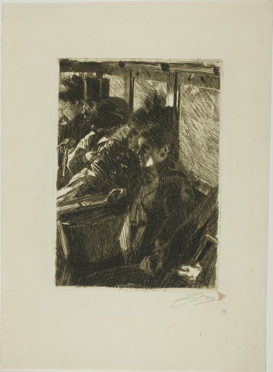 Omnibus autorstwa Anders Leonard Zorn