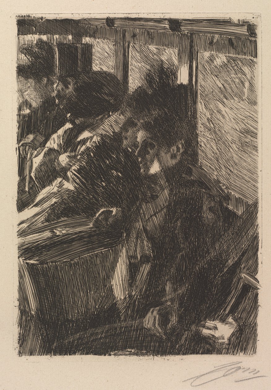 Omnibus autorstwa Anders Leonard Zorn