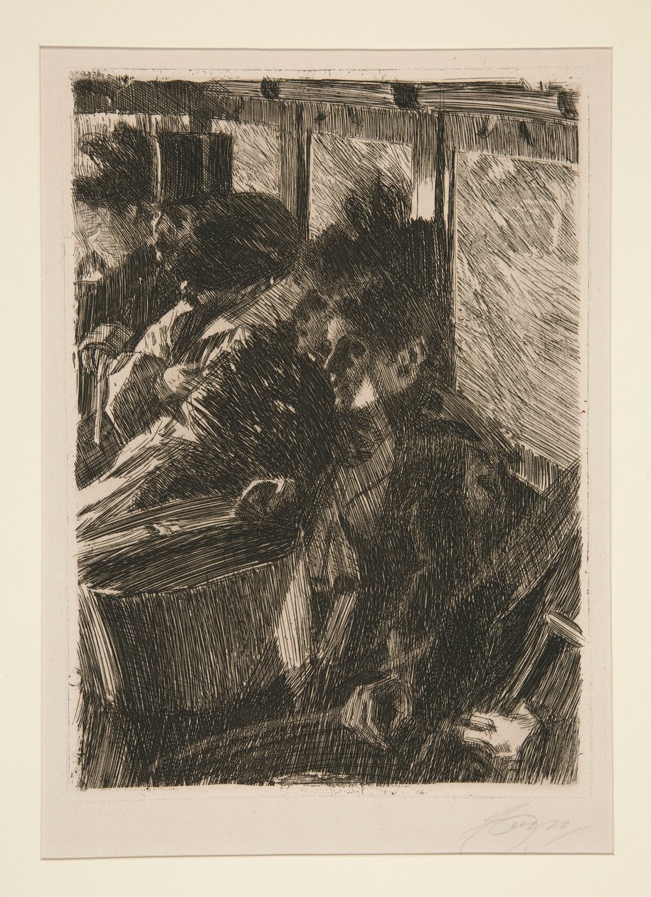 Omnibus autorstwa Anders Leonard Zorn
