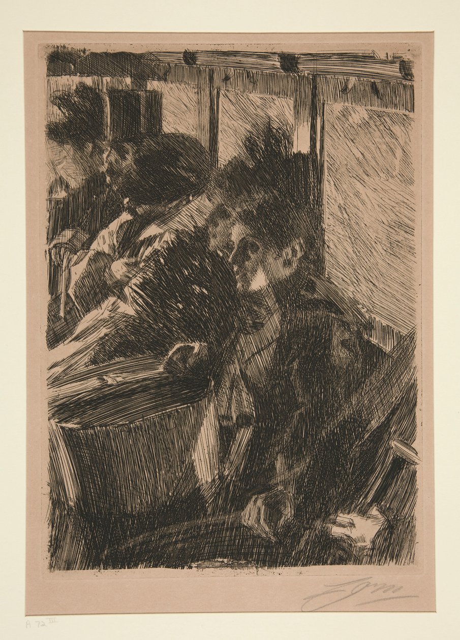 Omnibus autorstwa Anders Leonard Zorn