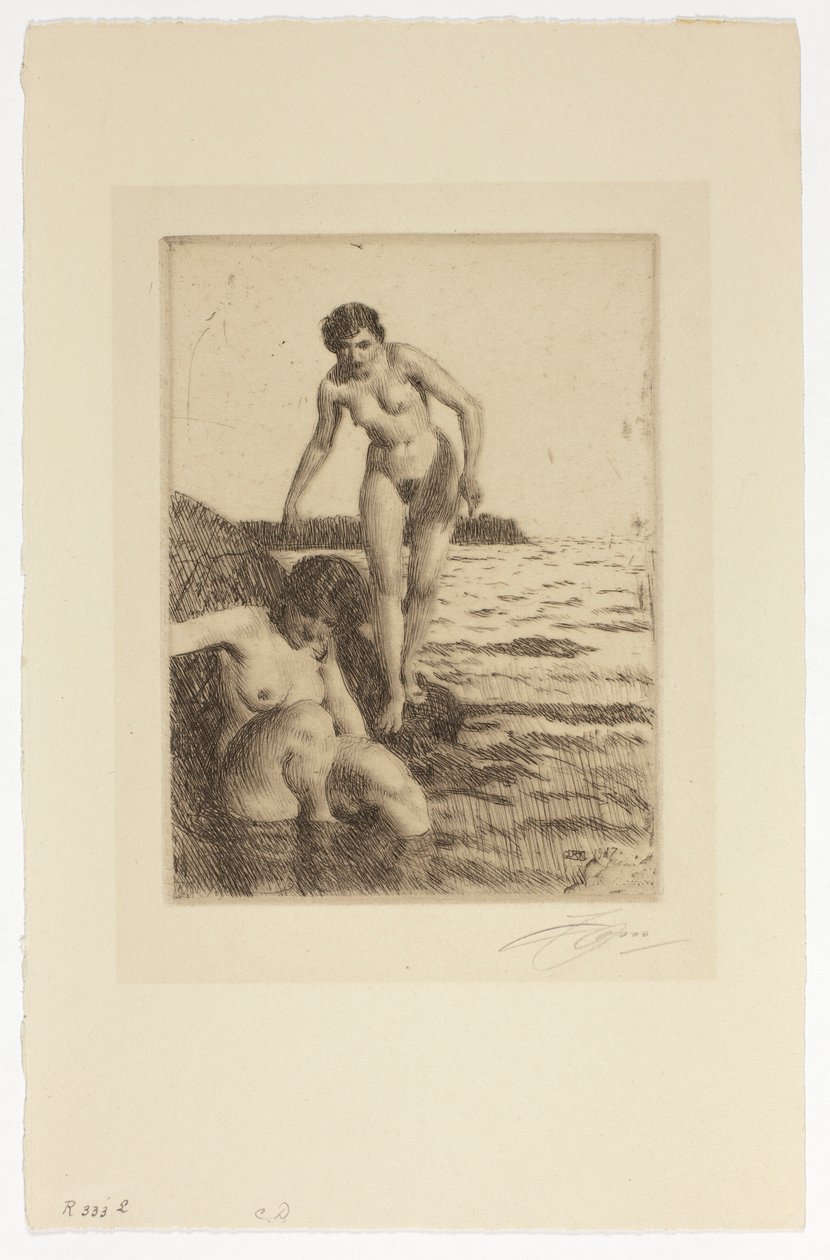 Na wyspie Hemsö autorstwa Anders Zorn