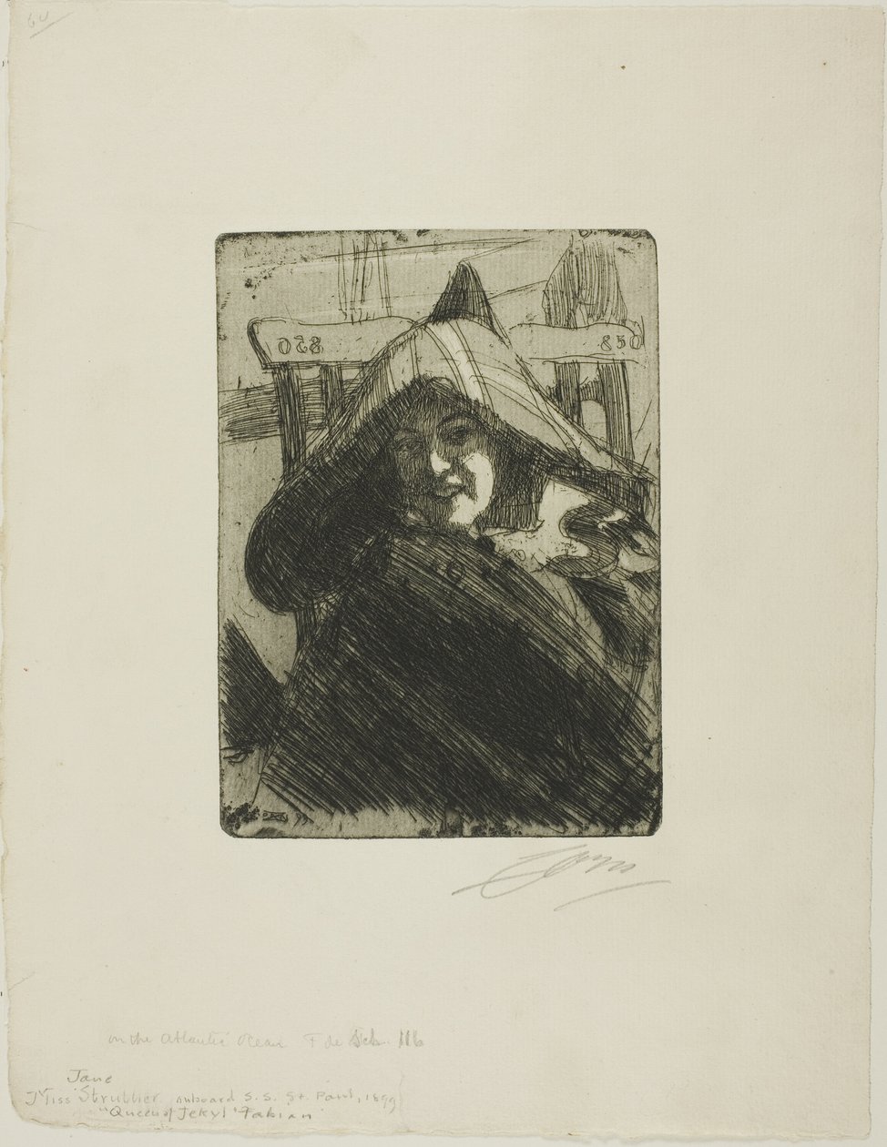 Na Atlantyku autorstwa Anders Leonard Zorn