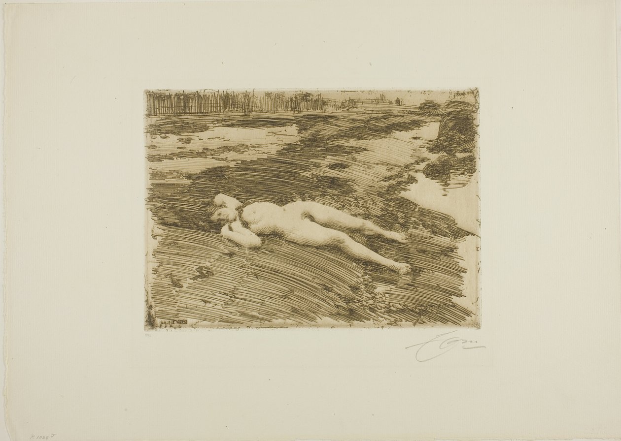 Na piaskach autorstwa Anders Leonard Zorn