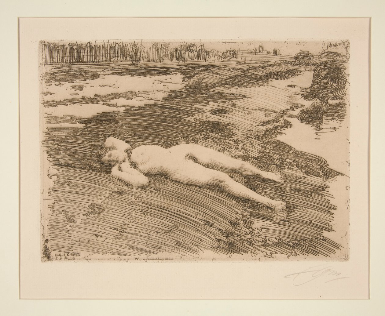 Na piaskach autorstwa Anders Leonard Zorn
