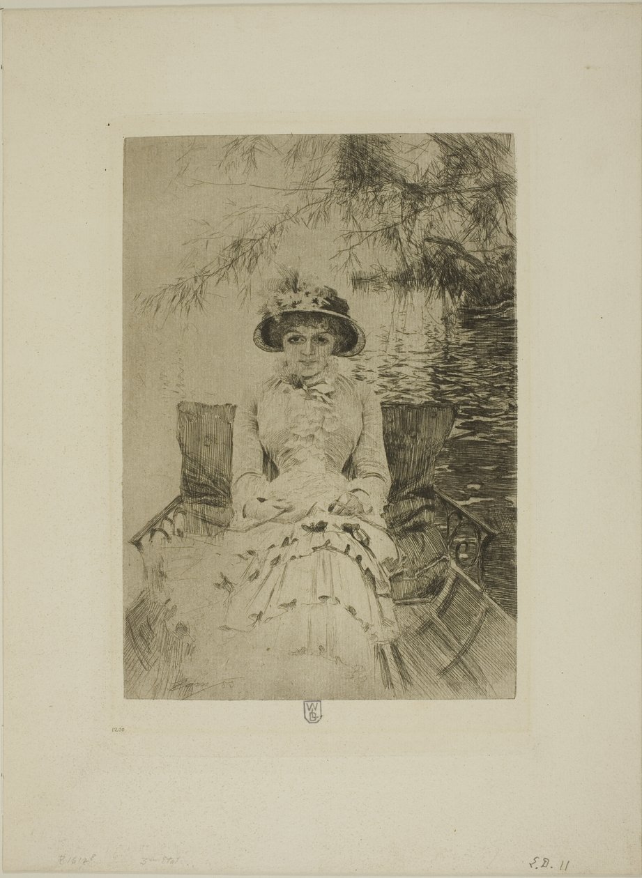Nad Tamizą autorstwa Anders Leonard Zorn