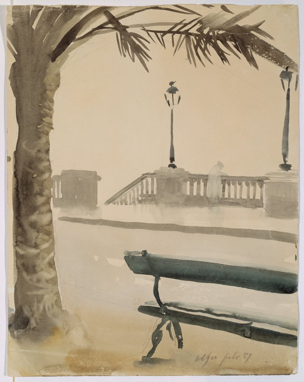 Na tarasie autorstwa Anders Zorn