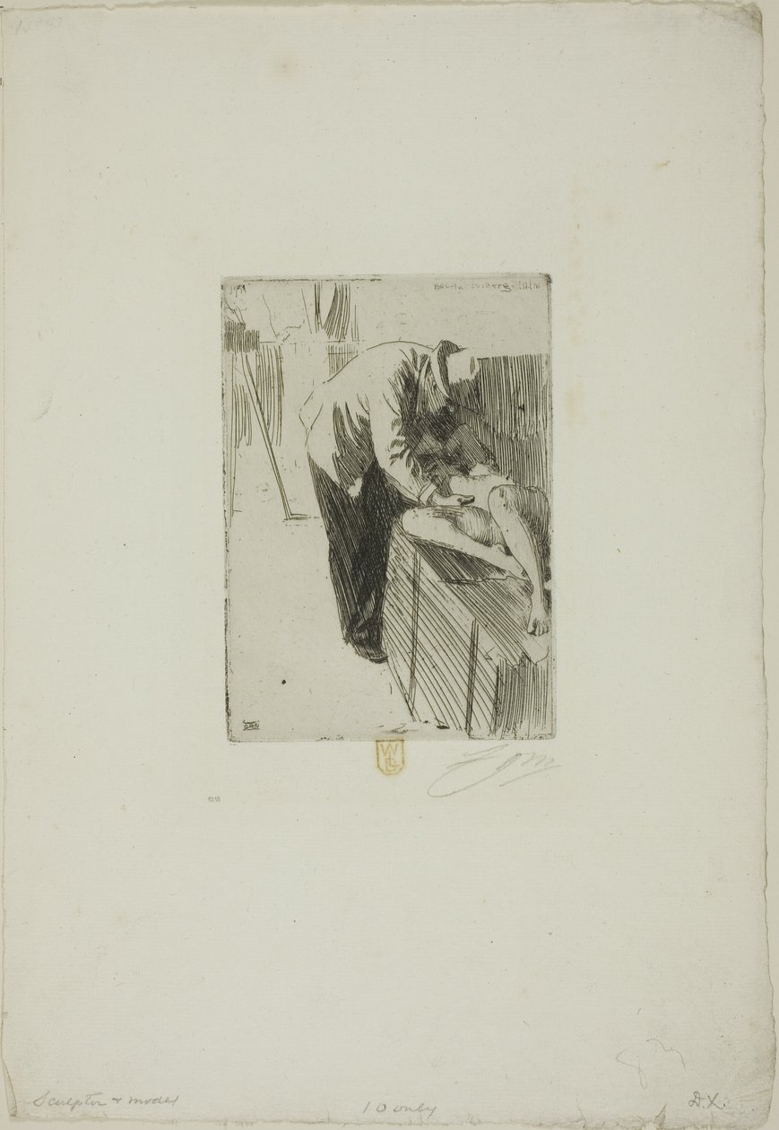 Per Hasselberg autorstwa Anders Leonard Zorn