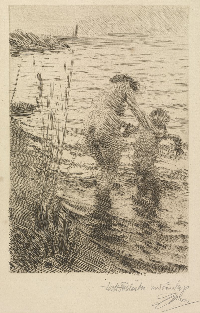 Pierwszy autorstwa Anders Zorn