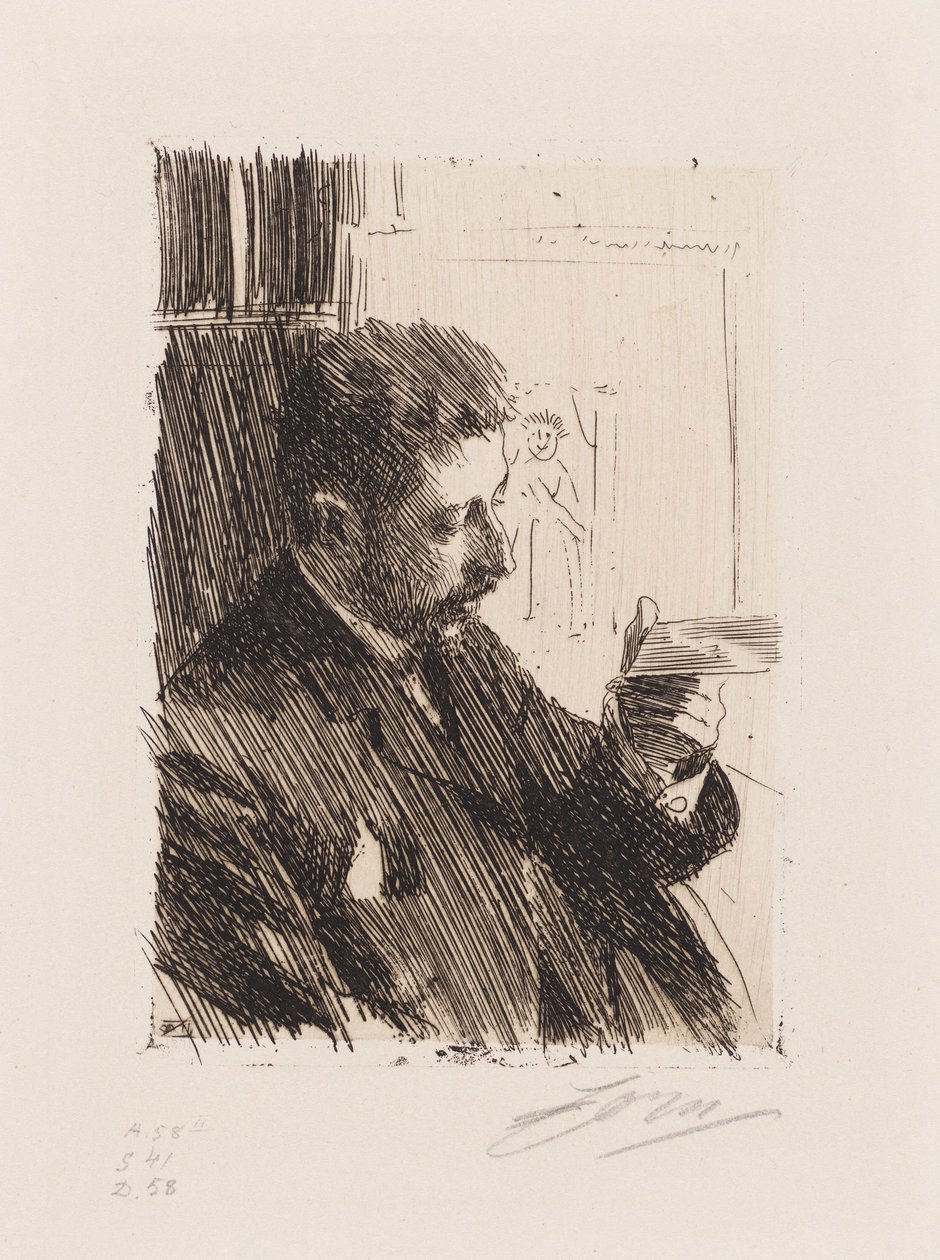 Książę Eugeniusz autorstwa Anders Zorn