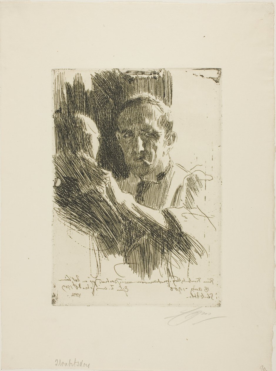 Książę Paweł Troubetzkoy II (Popiersie) autorstwa Anders Leonard Zorn