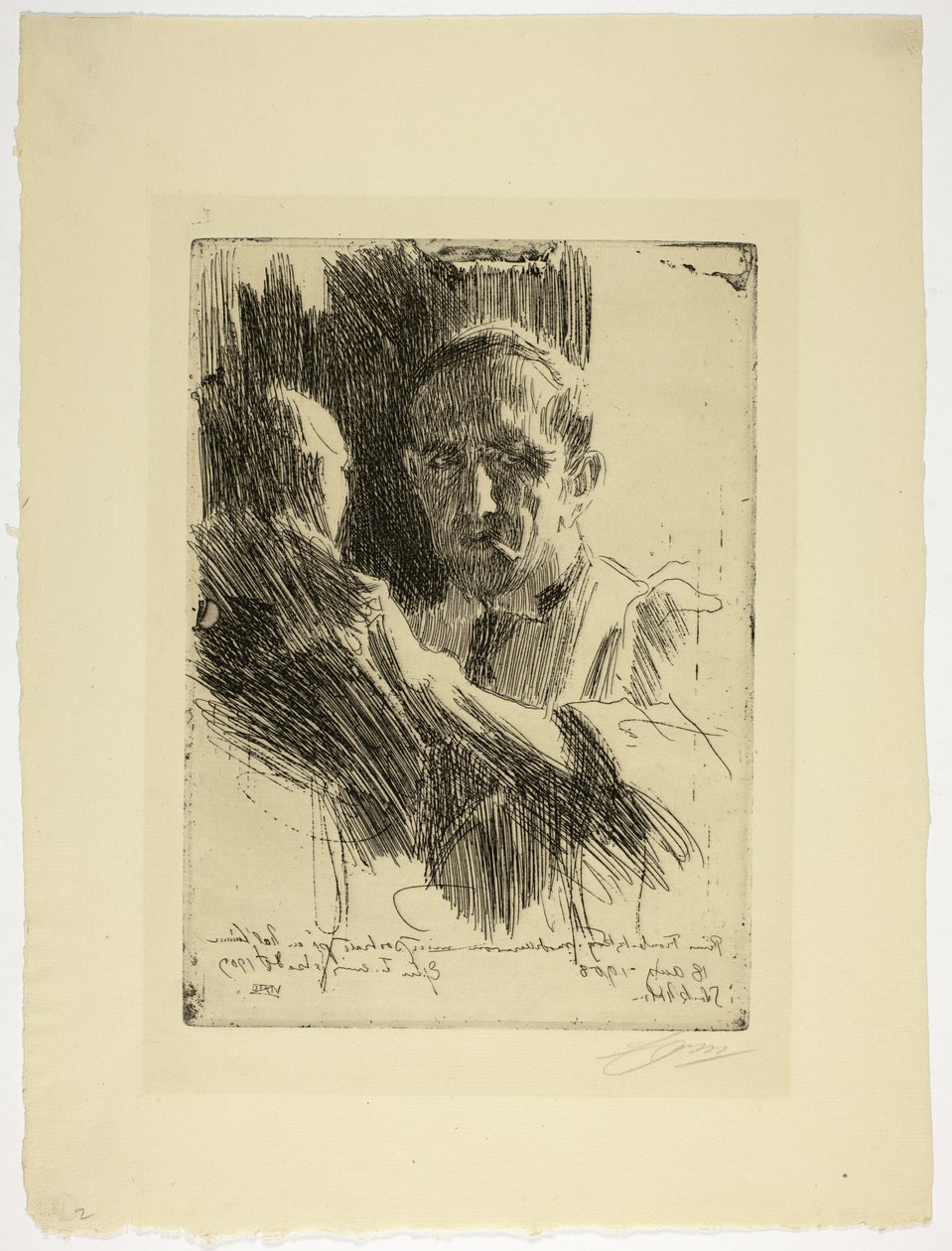Książę Paweł Troubetzkoy II (Popiersie) autorstwa Anders Leonard Zorn