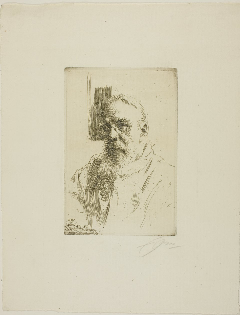 Profesor John Berg autorstwa Anders Leonard Zorn