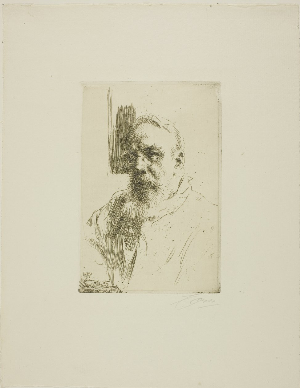 Profesor John Berg autorstwa Anders Leonard Zorn