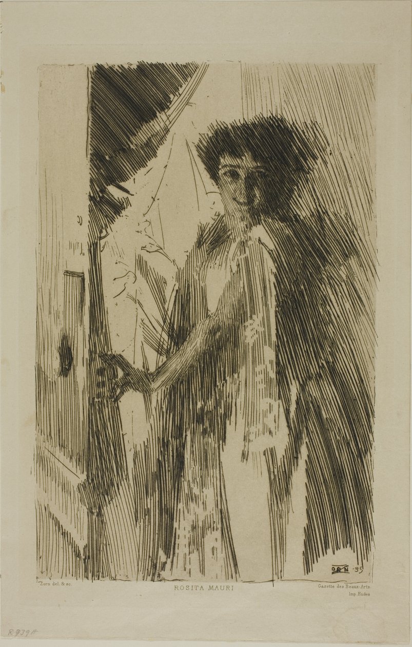 Rosita Mauri autorstwa Anders Leonard Zorn