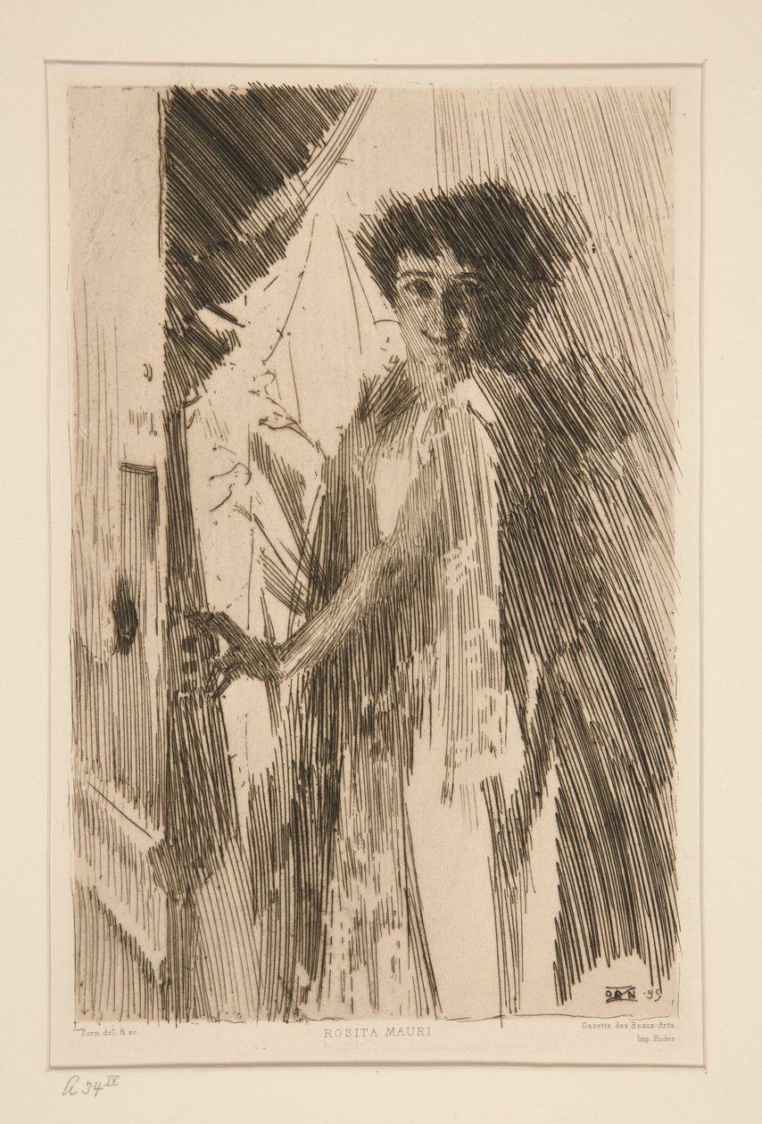 Rosita Mauri autorstwa Anders Leonard Zorn