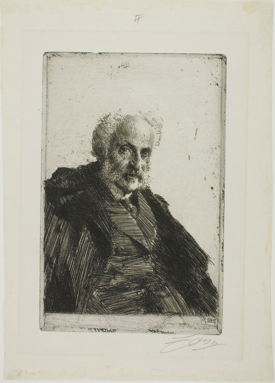S. Loeb autorstwa Anders Leonard Zorn