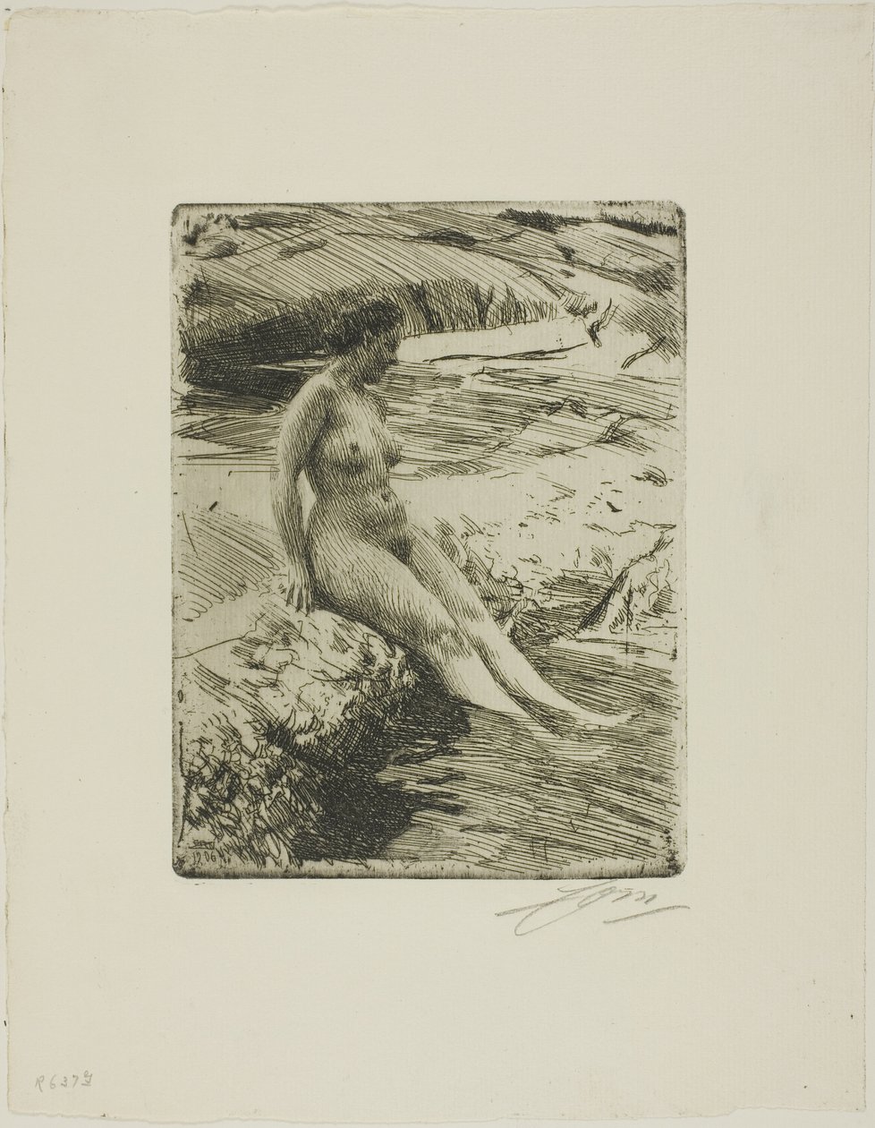 Piaskowy Port autorstwa Anders Leonard Zorn