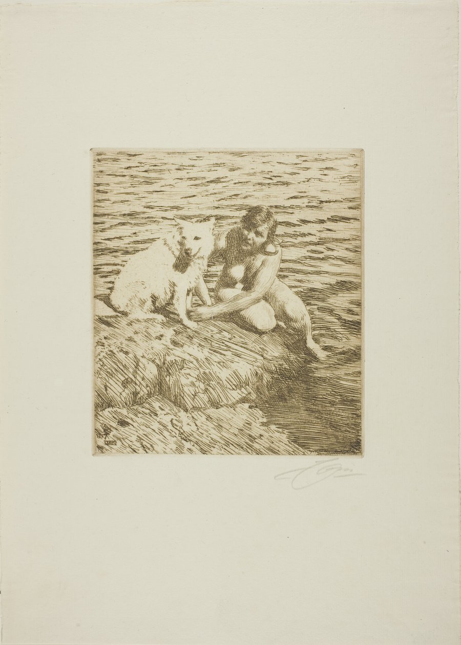 Sappo autorstwa Anders Leonard Zorn