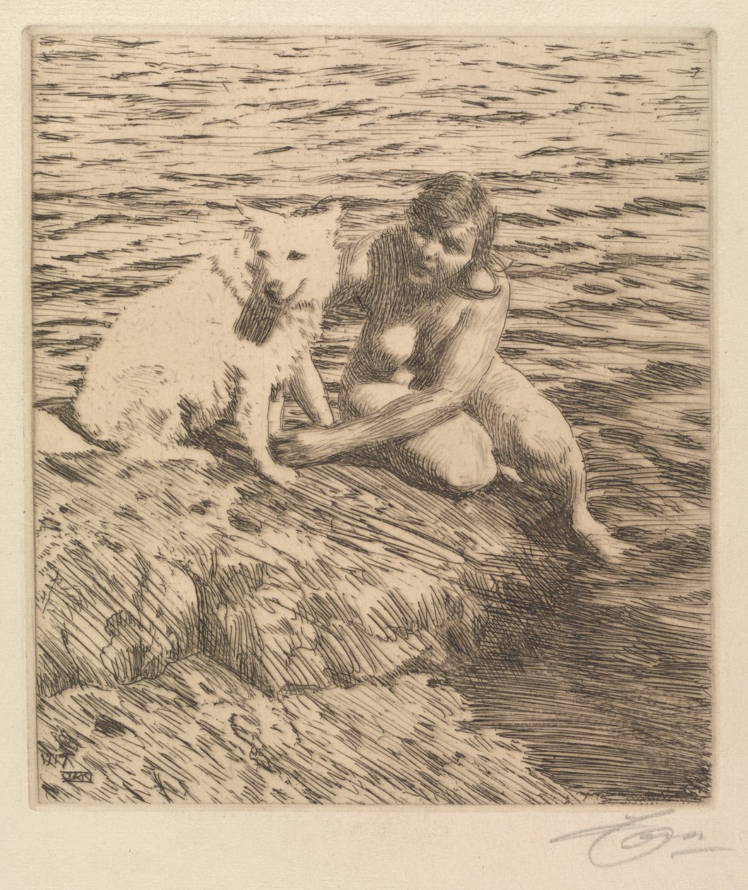 Sappo autorstwa Anders Leonard Zorn