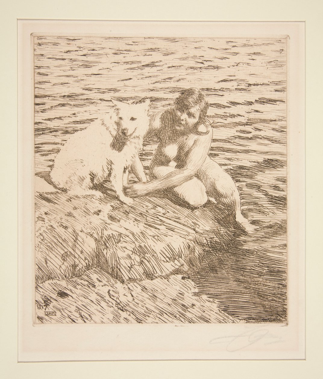 Sappo autorstwa Anders Leonard Zorn