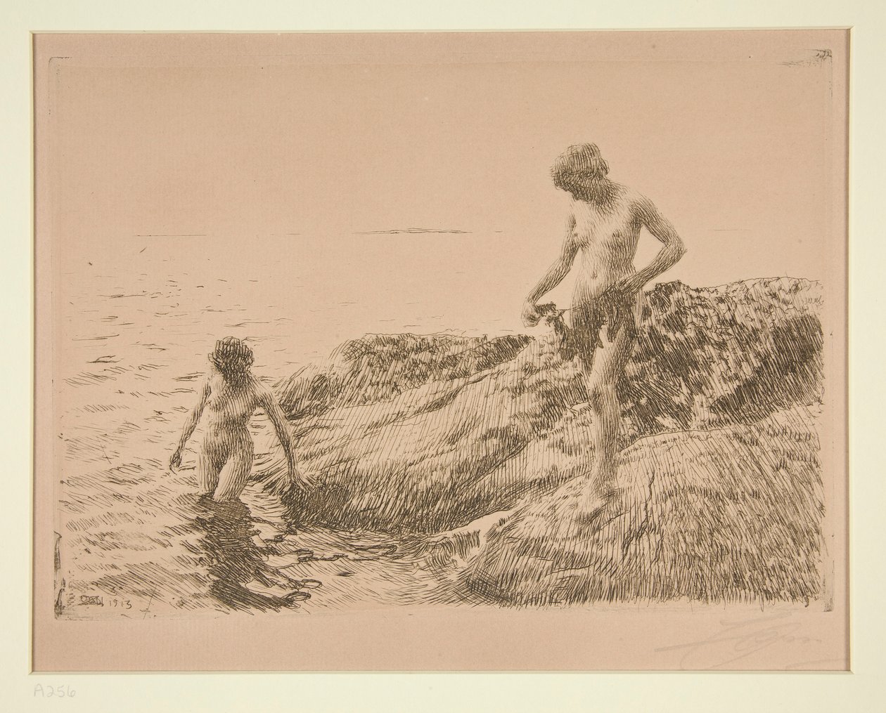 Szkiery Nadmorskie autorstwa Anders Leonard Zorn